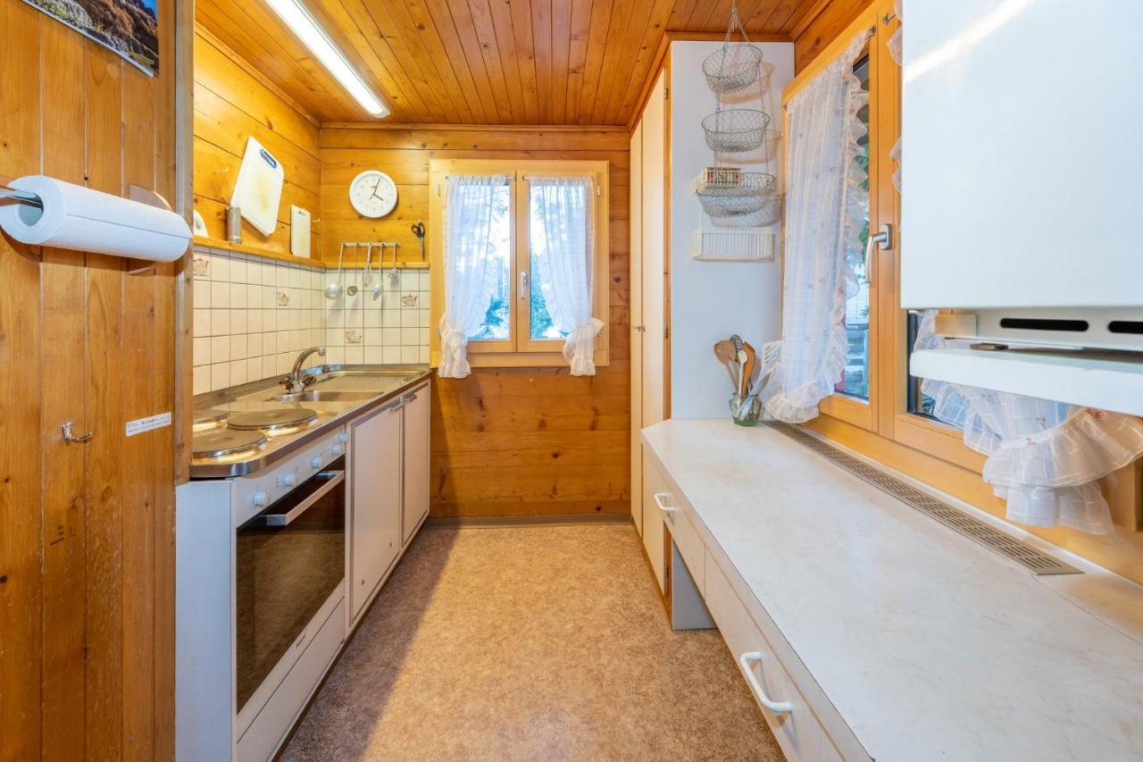 Chalet Bambi "Marchenhaft" Apartment Grachen Exterior photo