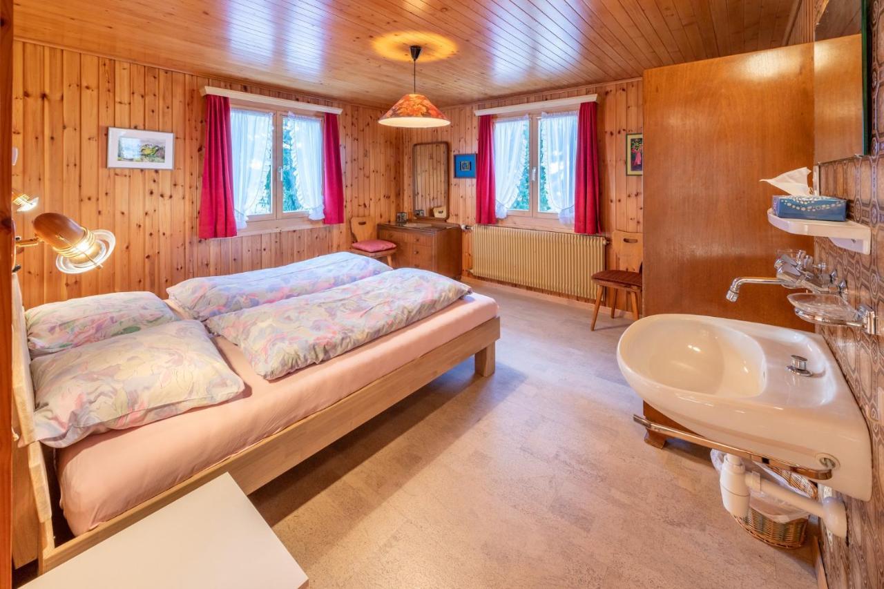 Chalet Bambi "Marchenhaft" Apartment Grachen Exterior photo